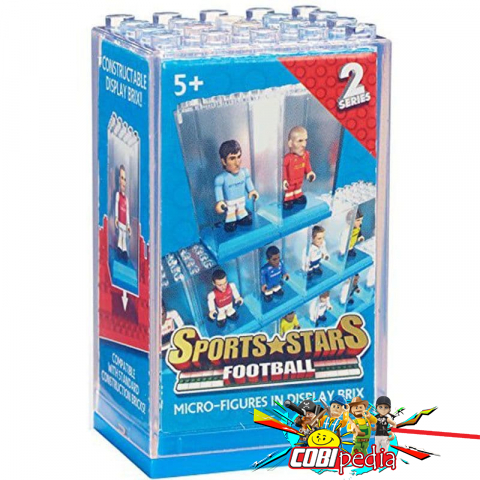CB 05237 Sports Stars Football Micro-Figures in Display Brix Series 2